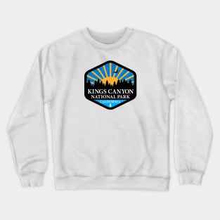 Kings Canyon National Park California Crewneck Sweatshirt